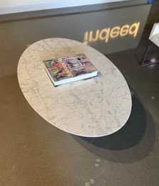 Marble Oval Table