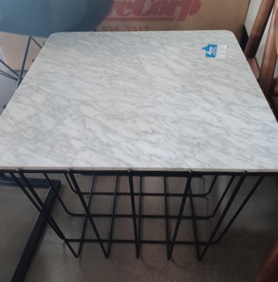 End Table Stone Top