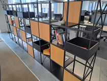 [#00-69] Icons of Denmark Shelving Unit, 4000x400x1600