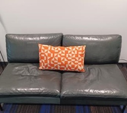 [#00-49] Sofa Grey Leather