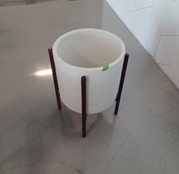 [#00-120] White planter