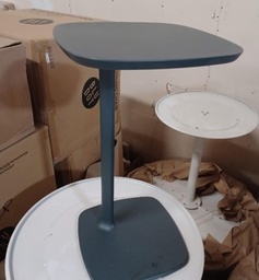 [#00-132] Gray Side Table